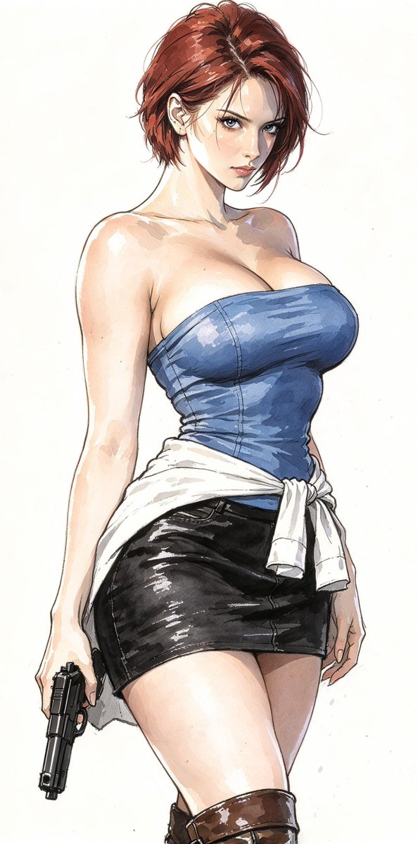 TAKI436's tweet photo. Jill Valentine #ResidentEvil https://t.co/JL7DODuqL5