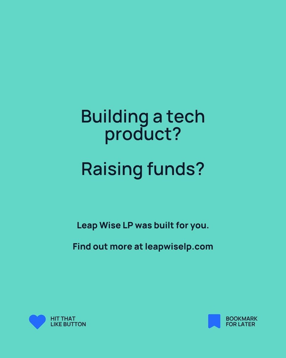 LeapWise_LP's tweet photo. #LeapWiseLP #InvestorReadiness #StartupFounders  #StartupLaw https://t.co/G2fTuxLsTe