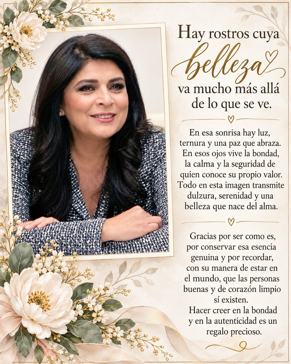 KatyPinto43223's tweet photo. Todas las palabras siempre serán pocas para expresar lo que realmente se siente. Gracias por todo lo que transmite, por la fuerza que inspira y por esas ganas de seguir adelante que, sin darse cuenta, regala. 🌻♥️🇵🇹🌎
#victoriaRuffo #Belleza #Fuerza #Luz https://t.co/hVeiL0XQwM