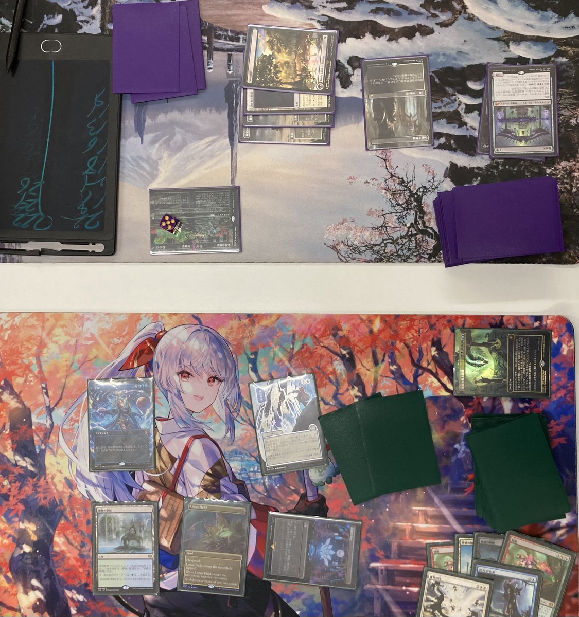 TCG_library's tweet photo. 水曜日のMTGパイオニア部は2名様で行われました！

優勝(1-0)ロータスコンボ

ご参加頂きました皆さま、ありがとうございました😌 https://t.co/279X40ORhy
