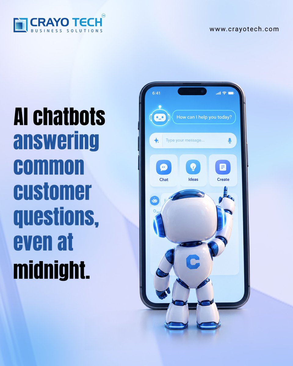 crayotechindia's tweet photo. AI is quietly becoming part of everyday business. 🤖
Writing faster, answering customers, and understanding data—small tasks can become much easier with the right tools.
What would you automate first? 👇 https://t.co/9cWXqLSoiZ