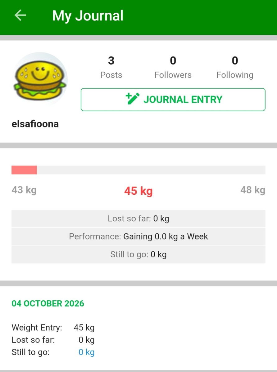 lynethiona's tweet photo. buat pejuang naikin BB, kalian harus punya aplikasi ini 🔥

dia bisa bantu hitung berapa kalori yang kita butuhin sehari untuk mencapai berat badan itu, udah 2 bulan aku bisa naikin BB dari 43kg ke 45kg ✨ 

tinggal klik di diary, terus isi sesuai breakfast, lunch, snack etc. lalu isi menu makan kita apa aja disitu 🍽

bisa hitung juga secara detail fat, carbo dan protein yang masuk berapa persen. karena kalau mau naikin berat badan kita harus fokus di protein yang lebih banyak kan 💪🏻

nama aplikasi nya "fat secret" yaa teman teman.