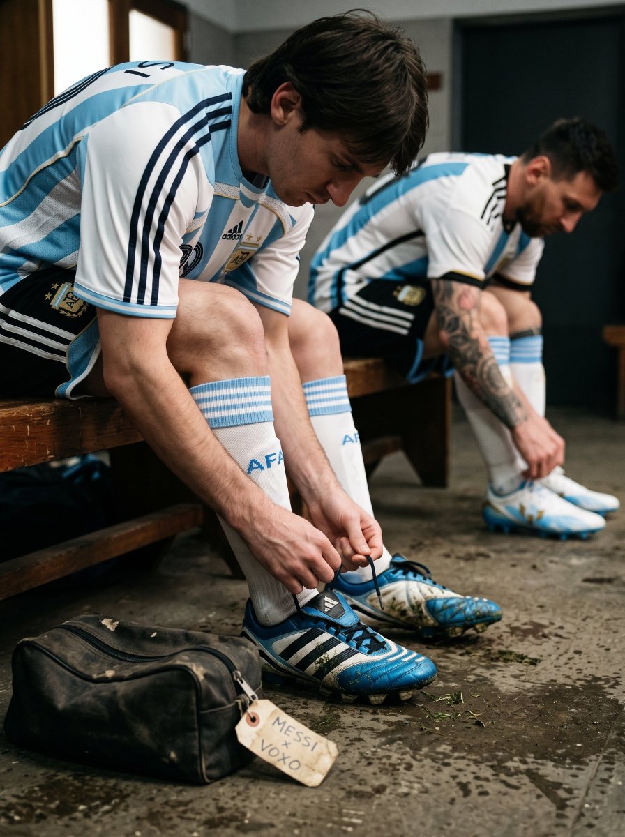 voxo_eg's tweet photo. This was made using → ChatGpt Soul 6.1 for prompting &amp; the new google image model Nano Banana 2.1 for image generation 🍌✍️

The new Nano Banana 2.1 finally allow using famous people like football players and celebrities inside Google Flow 😎 https://t.co/tTmT6pIGp1