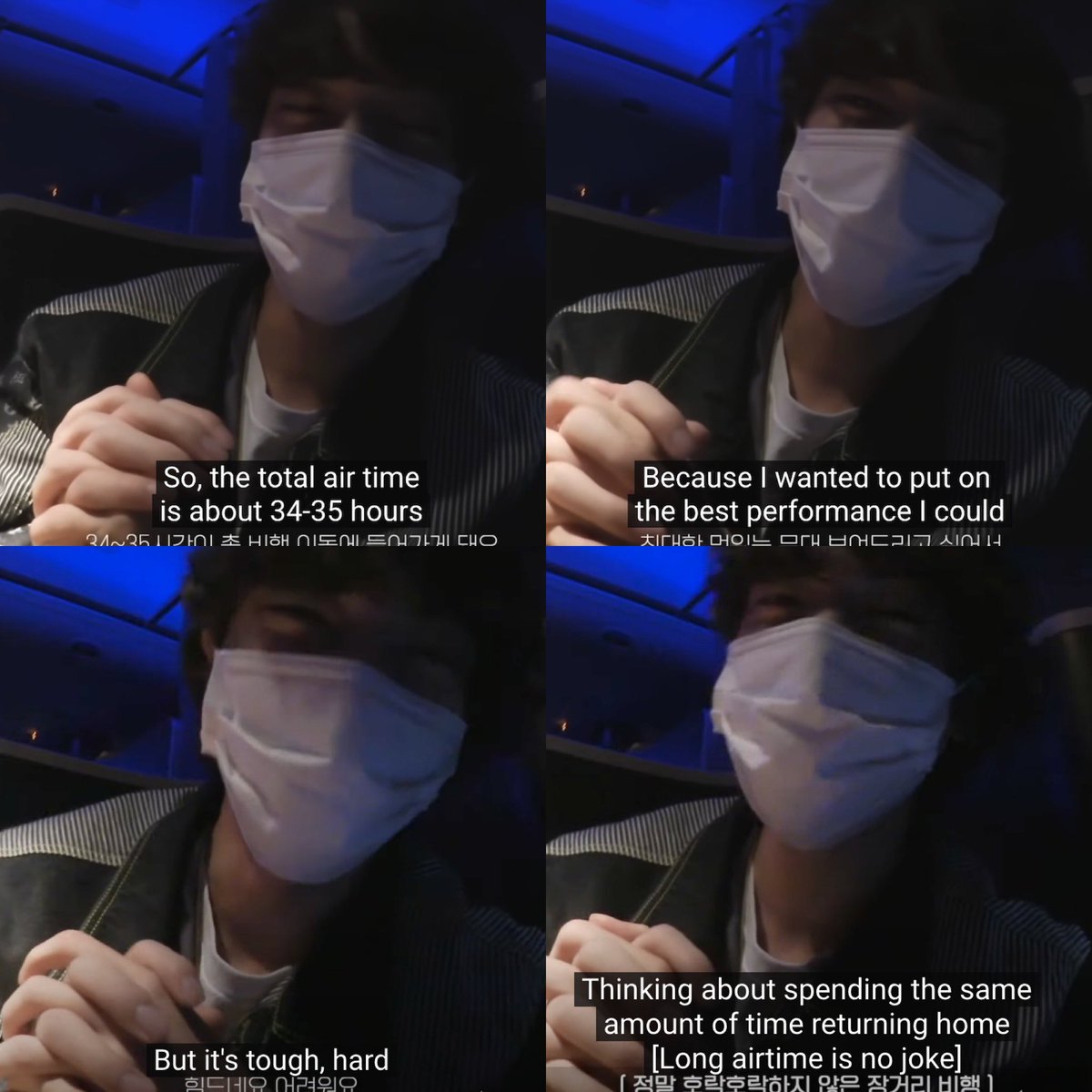 morejinnie's tweet photo. i’ll never forget how seokjin flew nearly 40 hours just to perform the astronaut, in the middle of a busy promo schedule- all bc he wanted to say goodbye properly. the entire astronaut era makes me emotional, he’s the most dedicated person i’ve seen and we’ll never deserve him ☹️ https://t.co/o7iipNYzOh