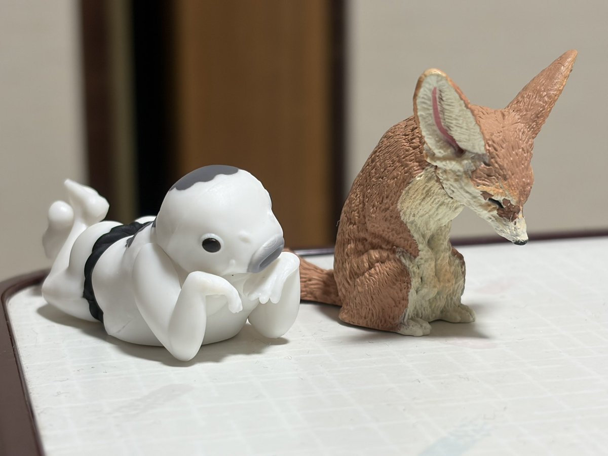 pirochi30's tweet photo. 数日前からの戦利品

ガチャのシュールな動物たち

あかん、集め出したらやめられへん😅

#ガチャ
#虚無
#やんのか猫
#おじぎさん https://t.co/sheq5o5e78