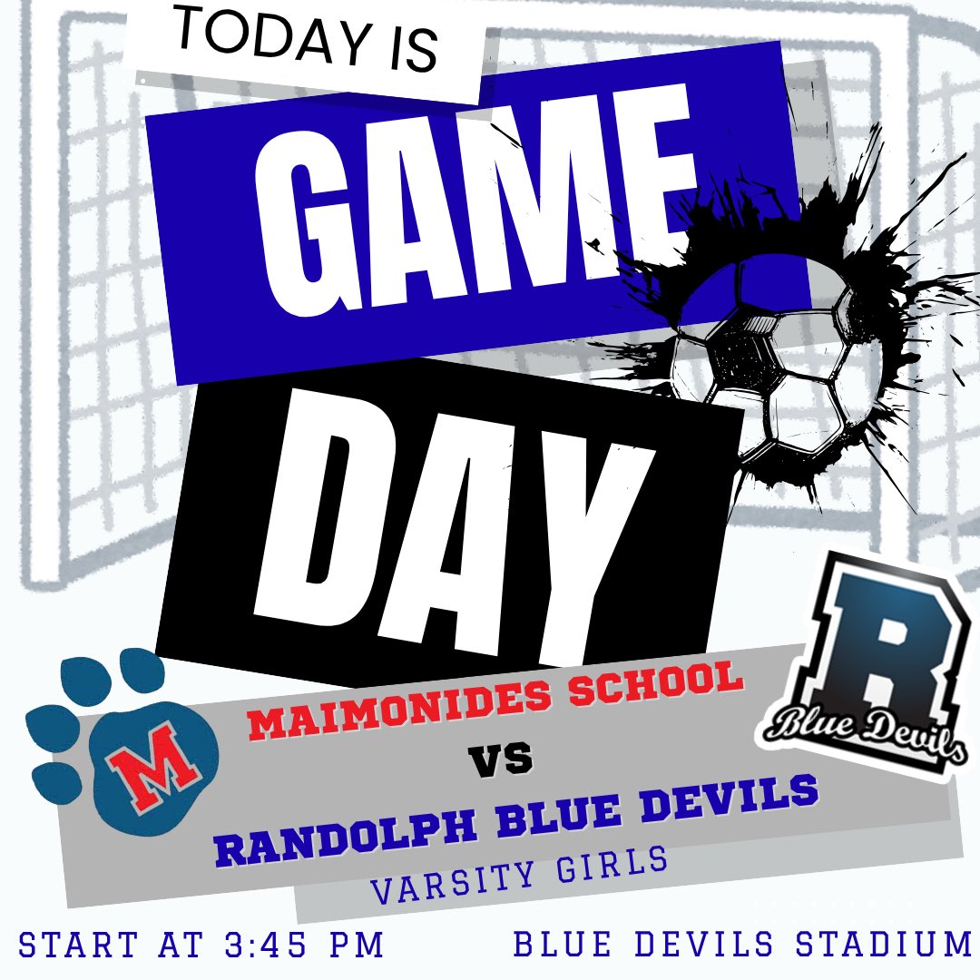 BlueDevilsRHS's tweet photo. 🚨RHS Girls and Boys Soccer Home games today. Girls@3:45/Boys@6:15. Let’s Go Blue Devils‼️ https://t.co/t9ecH6f9F8