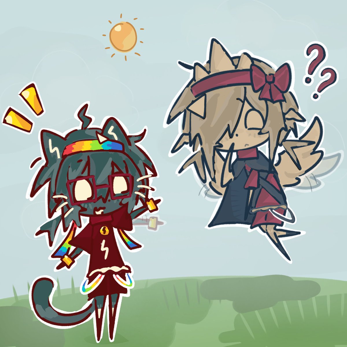 oi16dzqa's tweet photo. patchbreaker duo woah
#spokeisherefanart #jamatopfanart #exploitduo #patchbreakerduo https://t.co/FWBK49iqUV