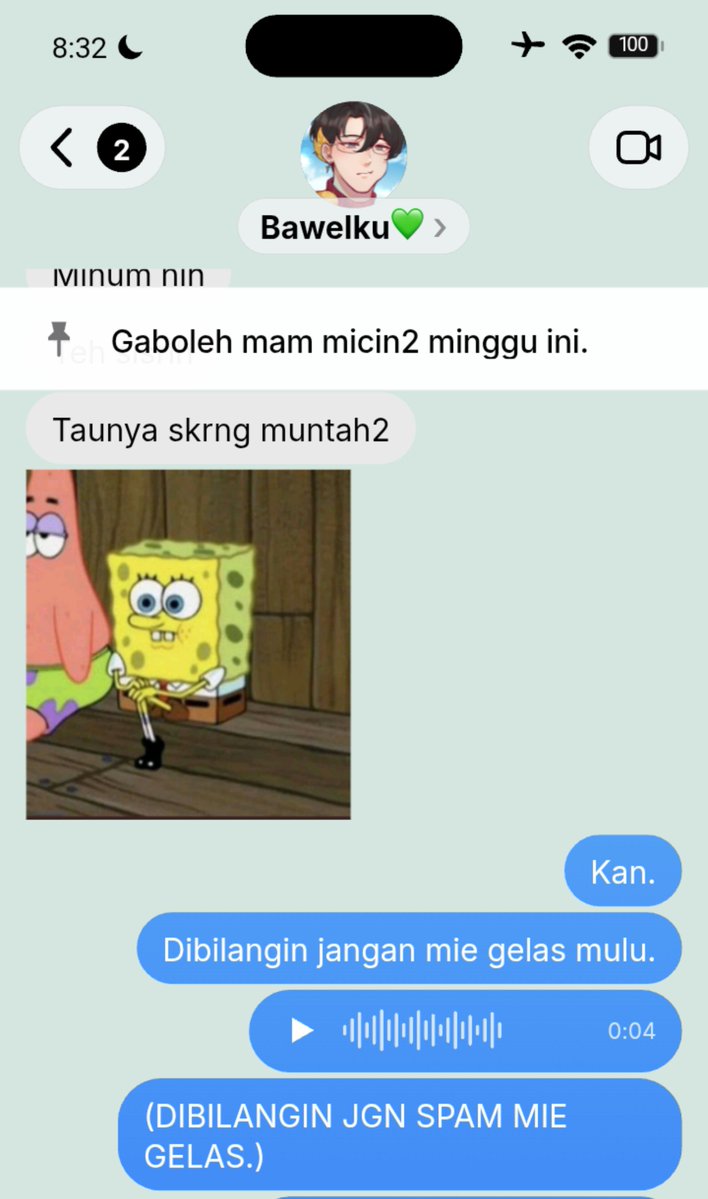 eliiwlekk's tweet photo. A #notesun  two tweet by eliiwlekk

Perkara mie gelas. 
cw// suggestive

cr pp; @reazalea_ https://t.co/q6okQAknxL