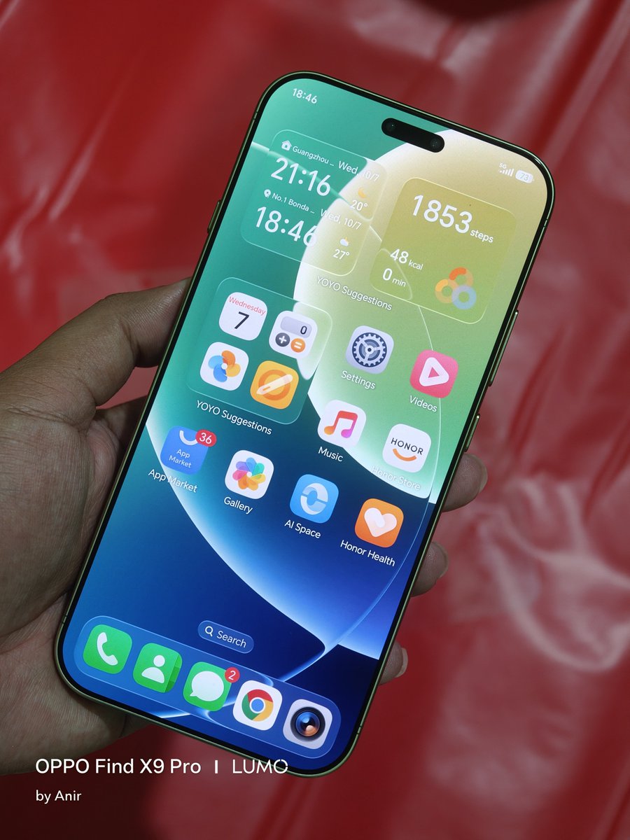 encoword's tweet photo. Just look at the bezels of Honor Magic 9 Pro Max so slim 🔥

Slim bezel Smartphones are so beautiful to look at https://t.co/87MdzV2QBJ
