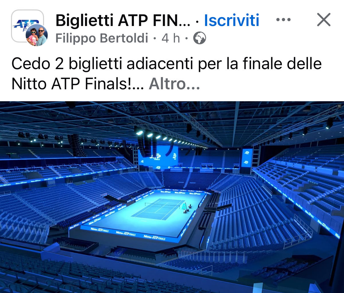 claudiolorenz10's tweet photo. È già il quarto annuncio che vedo in pochi minuti 🤷‍♂️ #sinner #crack #atpfinals #tennis #nitto https://t.co/AS8mvaBZhd