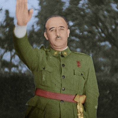 BriciusX's tweet photo. On October 1st 1936, Francisco Franco became the leader of Nationalist Spain.

This would set in motion a massive change in the life of Spain.

Spain would once again become a world power.

An economic powerhouse.

The moral heart of Christianity. https://t.co/ARI2hlw46d