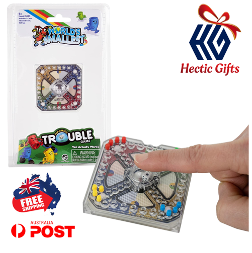 HecticGifts's tweet photo. NEW - The World's Smallest Trouble Board Game

https://t.co/7CMoorZbiL

#New #HecticGifts #SuperImpulse #SI #WorldsSmallest #Trouble #BoardGame #Game #ReallyWorks #Minature #Collectible #Classic #Mini #FreeShipping #AustraliaWide #FastShipping https://t.co/3XyewkhE8A