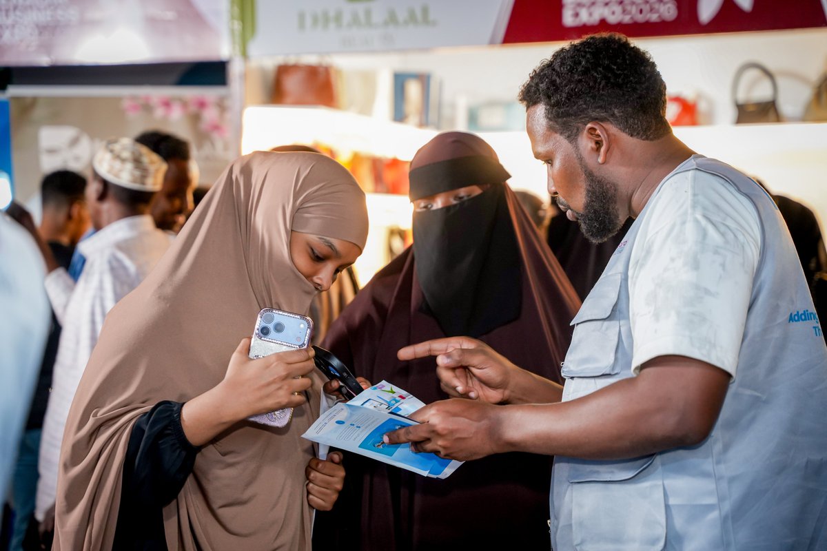 TabaarakICT's tweet photo. 𝐁𝐚𝐧𝐚𝐚𝐝𝐢𝐫 𝐁𝐮𝐬𝐢𝐧𝐞𝐬𝐬 𝐄𝐱𝐩𝐨 𝟐𝟎𝟐𝟔.

Over the past three days, @TabaarakICT Solutions had the opportunity to participate in Banaadir Business Expo 2026, a valuable platform that brought together businesses, companies, customers, and stakeholders from across different sectors.

Throughout the exhibition, we had the opportunity to engage with customers and business owners, showcase our technology solutions and services, and demonstrate how digital solutions can help businesses improve efficiency, strengthen operations, and support sustainable growth.

As part of our participation, we also offered special and significant discounts, allowing many customers to benefit from our technology solutions at highly competitive prices.

We sincerely thank all our customers, business owners, partners, and visitors who stopped by the Tabaarak ICT Solutions booth, as well as the organizers of Banaadir Business Expo 2026, for providing this valuable platform for connection, engagement, and collaboration.

The exhibition may have come to an end, but the relationships, opportunities, and collaborations it created continue.

#TabaarakICT #BanaadirBusinessExpo2026 #BusinessGrowth #Somalia