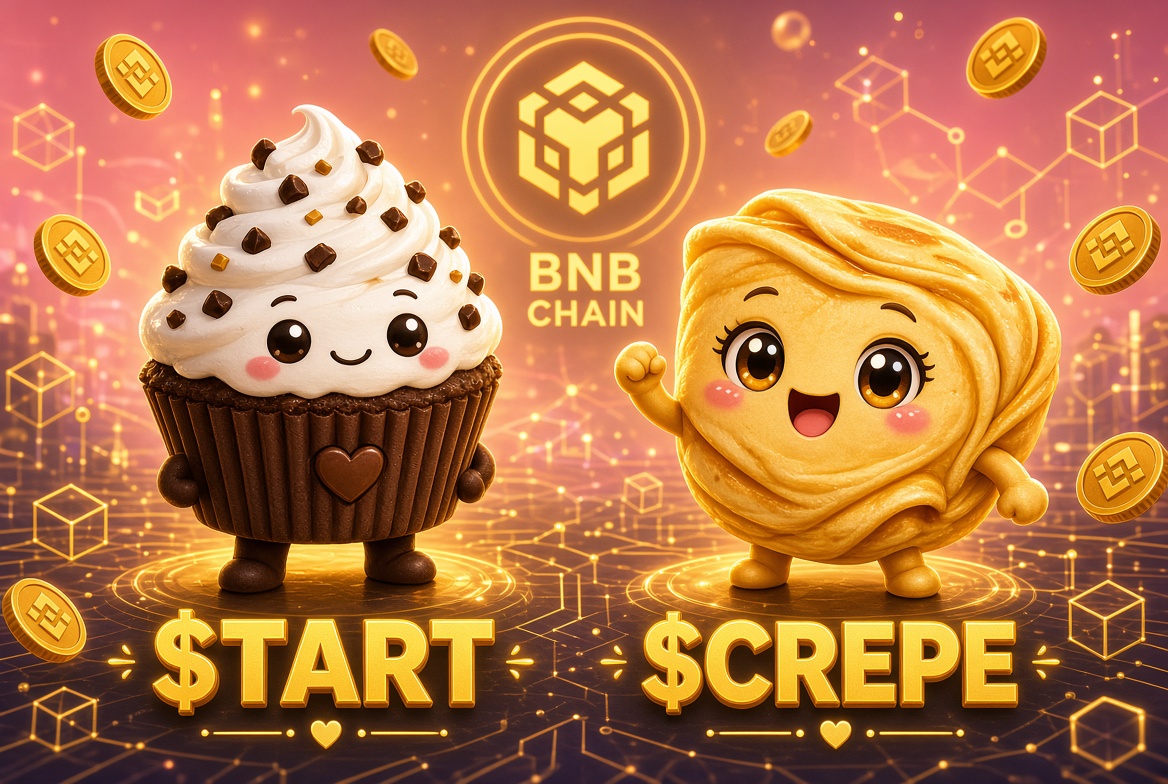 J_O_Morrison's tweet photo. The way you feel HODLing $TART &amp; $CREPE now is exactly like that stage before $Pancake and $Shib  exploded 💣 .
Both will moon soon. Our patience will soon be rewarded. Focus on what’s being built now. #Defi #Crypto #TartProtocol https://t.co/oipSOMReJa