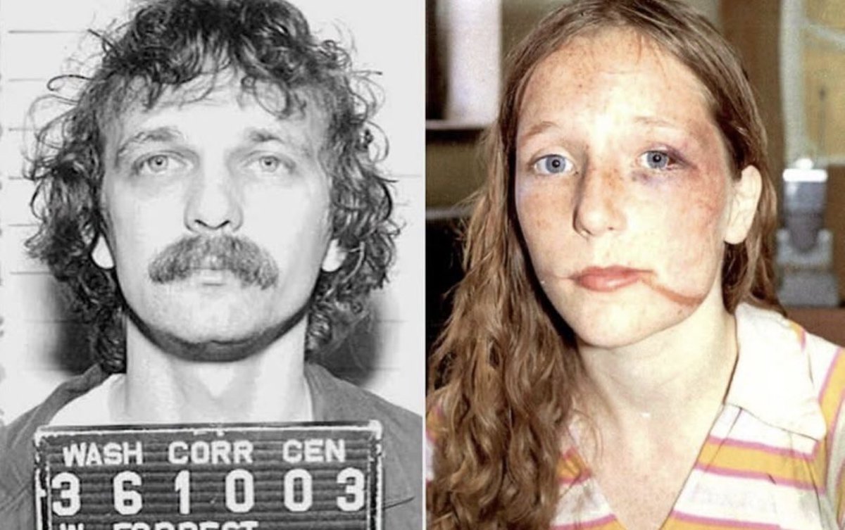 Visionaryvoid's tweet photo. On the afternoon of July 17, 1974, 15-year-old Norma Jean Countryman was sitting beside a road in Ridgefield, Washington, smoking a cigarette. She was going through abuse at home and just wanted to get away for a while. A blue van stopped beside her, and the man inside started talking to her. At first, she thought about walking away, but in the end, she accepted his offer to give her a ride home.
The driver was Warren Forrest, a 28-year-old worker for the Clark County Parks Department. As soon as Norma Jean got into the van, he pulled a knife on her and kidnapped her. He drove deep into the forests of southern Washington, where he tied her hands and feet together. He used rough rope to bind and gag her, then tied her between two trees so she was hanging like a hammock. Norma Jean later said she truly believed she was going to die that day. She remembered saying every prayer she knew over and over in her mind, hoping she would survive.
Forrest left her there, saying he would come back later. Instead of waiting, Norma Jean began chewing through the ropes around her hands until she finally broke free. Even with her hands and ankles still tied, she hopped through the dark forest all night until she finally found help.
After escaping, she went straight to the police and told them everything she knew. She gave them the kidnapper's name, described his face, his blue van, the rope he used, and the knife he threatened her with. But no one believed her. What investigators did not know at the time was that just one week earlier, Forrest had kidnapped 20-year-old Krista Blake. She had already been murdered, and her body was buried in the same forest, only a short distance from where Norma Jean had been tied up.
Because Norma Jean's report was ignored, more young women disappeared. Investigators now believe Warren Forrest may be connected to several murders from the early 1970s. He was not arrested until later that year after he kidnapped and raped a 19-year-old woman near Lacamas Lake. She survived the attack and helped police identify him.
Forrest was later convicted of murdering 20-year-old Krista Blake. In 2023, almost 50 years after Norma Jean's kidnapping, he was also found guilty of killing 17-year-old Martha Morrison, whose murder happened in 1974. Investigators are still looking into other unsolved cases that may be connected to him, including the murder of 20-year-old Carol Valenzuela, whose remains were found near Martha's.
It took nearly 20 years before Norma Jean Countryman felt ready to tell her story publicly. She lived with the pain and trauma for most of her life and was never offered professional therapy. Since then, she has spoken at several parole hearings. She said she attends not only for herself but also for every person whose life was affected by Warren Forrest's crimes, including victims she did not even know existed on the day she stepped into his van, and the families and children left behind.