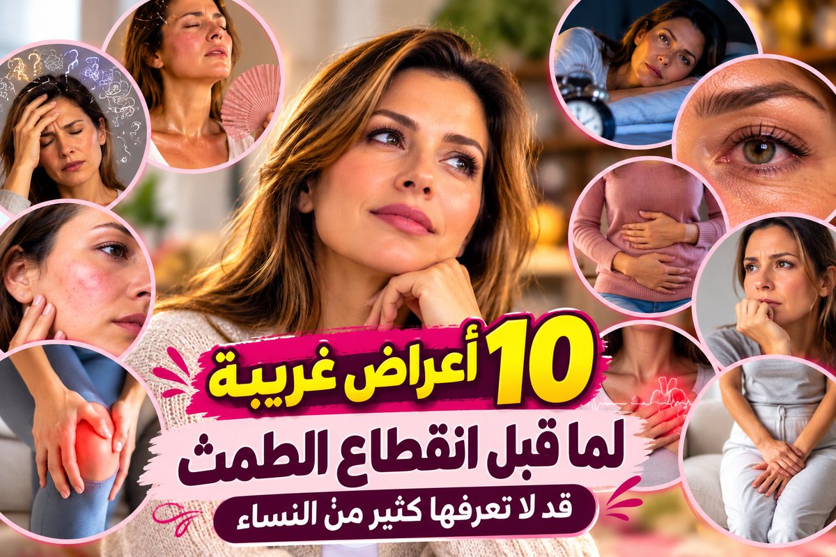 egevesite's tweet photo. 10 أعراض غريبة لما قبل انقطاع الطمث قد لا تعرفها كثير من النساء .
المزيد من التفاصيل : https://t.co/wrnEEsl8oM
#صحة #مرأة https://t.co/3qxkc7pSTD