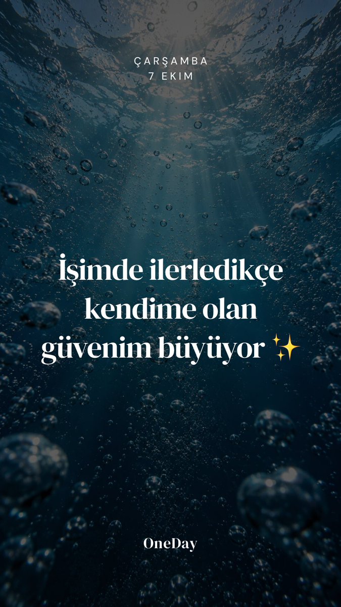 Getoneday_app's tweet photo. Belki bugün senin de bunu duymaya ihtiyacın vardır. ����

Ya da bunu duyması gereken birine gönder. ✨

OneDay — her gün bir cümle, kendin için.

↓ https://t.co/zys1eG6IBz

#OneDay #GünlükOlumlama #KendineİyiBak #KendineŞefkat #Farkındalık #İyiHisset #RuhHalineİyiGel https://t.co/ODiwzGK3QC