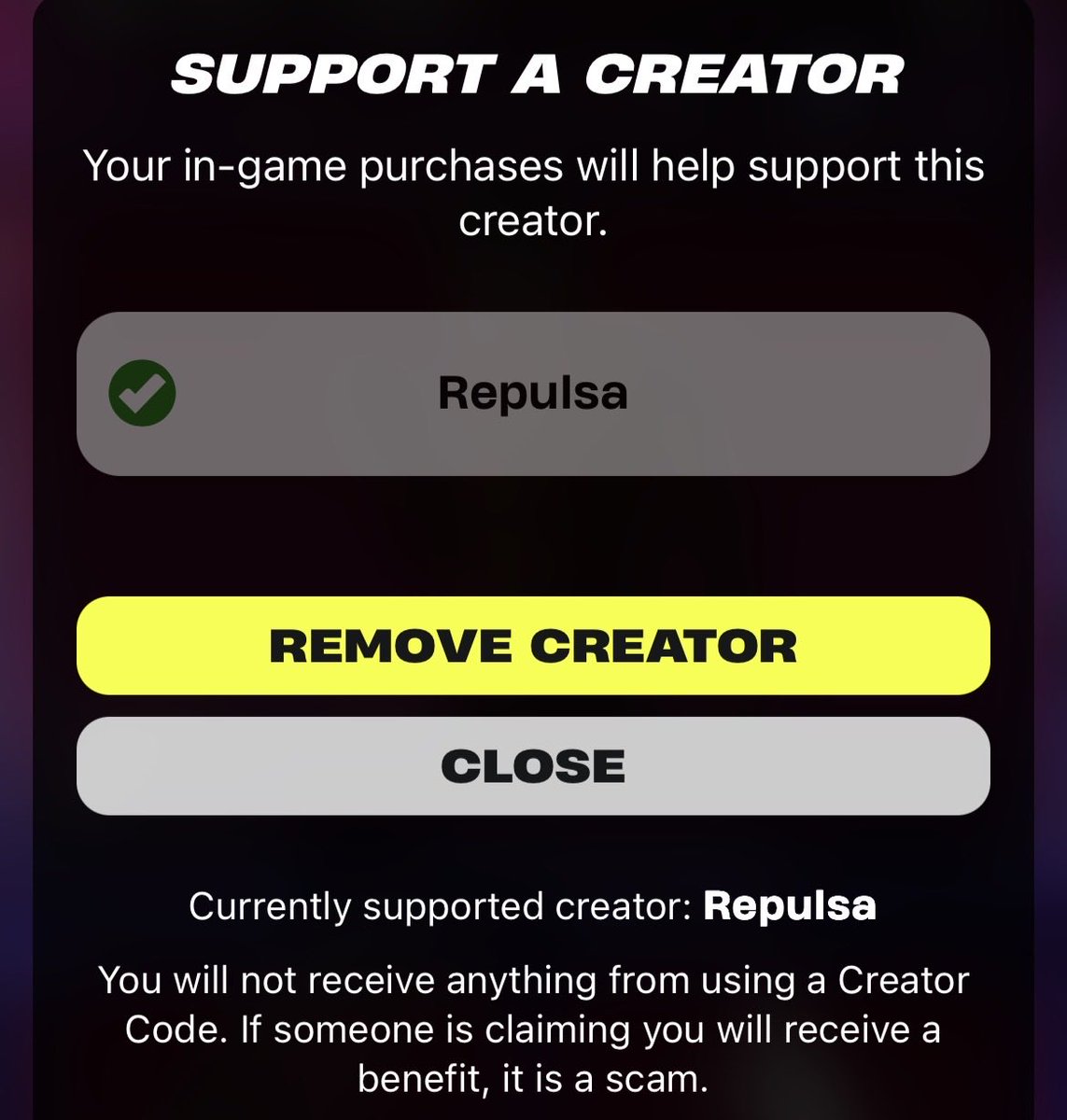 CodeSnapWins's tweet photo. #EpicPargner code Repulsa to pick up the Freddy Krueger bundle

@Awesomee_Meh https://t.co/tDel0AaCgF
