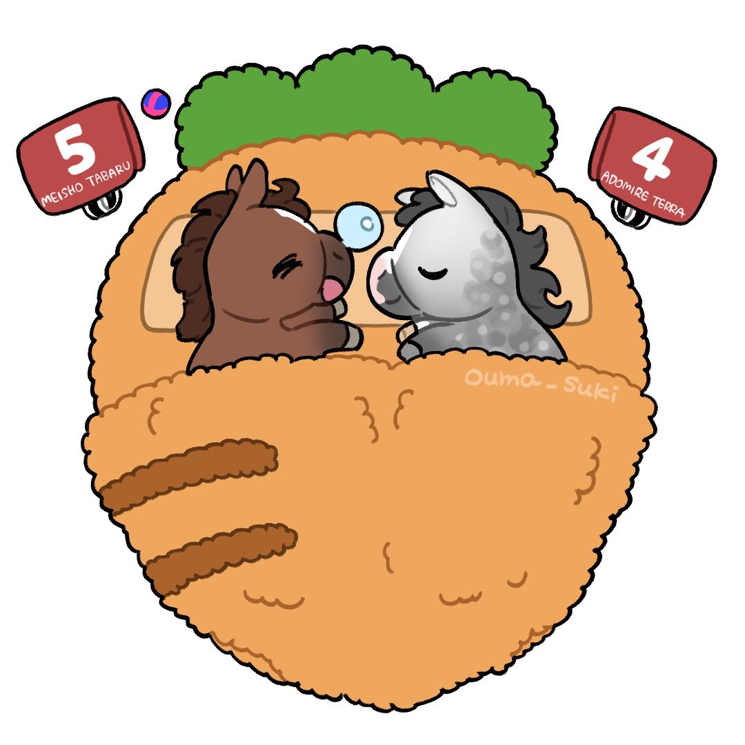 ouma_suki's tweet photo. 頑張ったタバルとテラに
ふかふか ぬくぬく スヤスヤの刑🥕🛌✨️
いっぱいゆっくりしてね！ https://t.co/xWDefV9mvJ