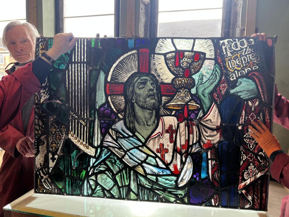 heraldscotland's tweet photo. EXCLUSIVE

Scotland's first stained glass museum to open in landmark Glasgow church 👇 https://t.co/x4UNhUHfsA