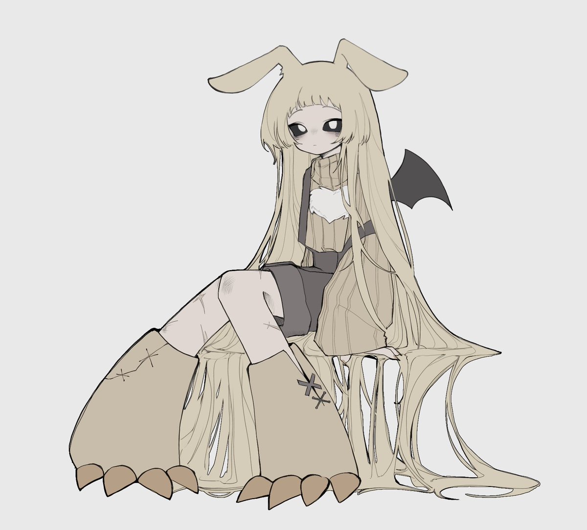 ivyvines210's tweet photo. #ちいかわ擬人化 
데카사기 의인화 https://t.co/qsGUGr4kif