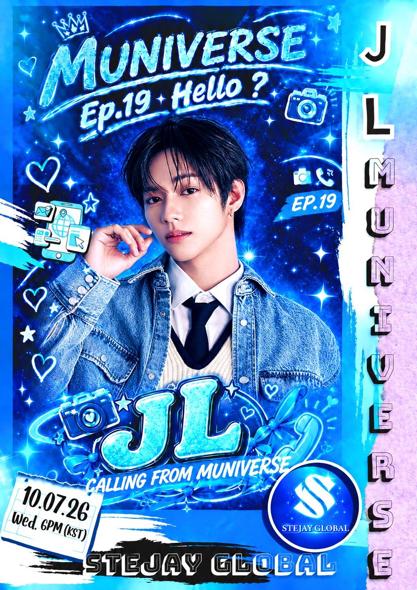 stejayglobal's tweet photo. 𝗣𝗜𝗖𝗞 𝗨𝗣 𝗬𝗢𝗨𝗥 𝗣𝗛𝗢𝗡𝗘 𝗡𝗢𝗪! 𝗜𝗧’𝗦 𝗥𝗜𝗡𝗚𝗜𝗡𝗚!

Hello? Answer!

Don’t leave JL waiting! Pick up the call and hear that heavenly voice on Muniverse’s Original Series, “Hello?” 

Go to the Muniverse app and answer JL’s call now! This call is too good to miss!

JL CALLING FROM MUNIVERSE

#HelloMainVocalJL
#JL #제이엘 
#AHOF #아홉