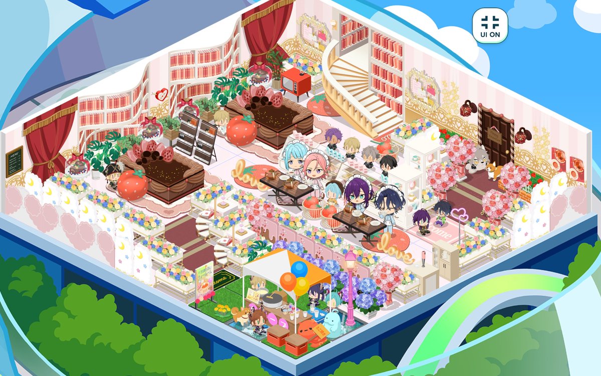 natsu_nto's tweet photo. 【🏫 #星萌祭オフィスコンテスト ☕】
#星萌祭萌え萌え部門
#あんスタオフィス
メイドさんの魅力が増々になるような、かわいらしいオフィスを意識しました🫶💕
どのオフィスもアイドルが隅々まで歩き回れるようになっています☺ https://t.co/kLjA4L5qFn