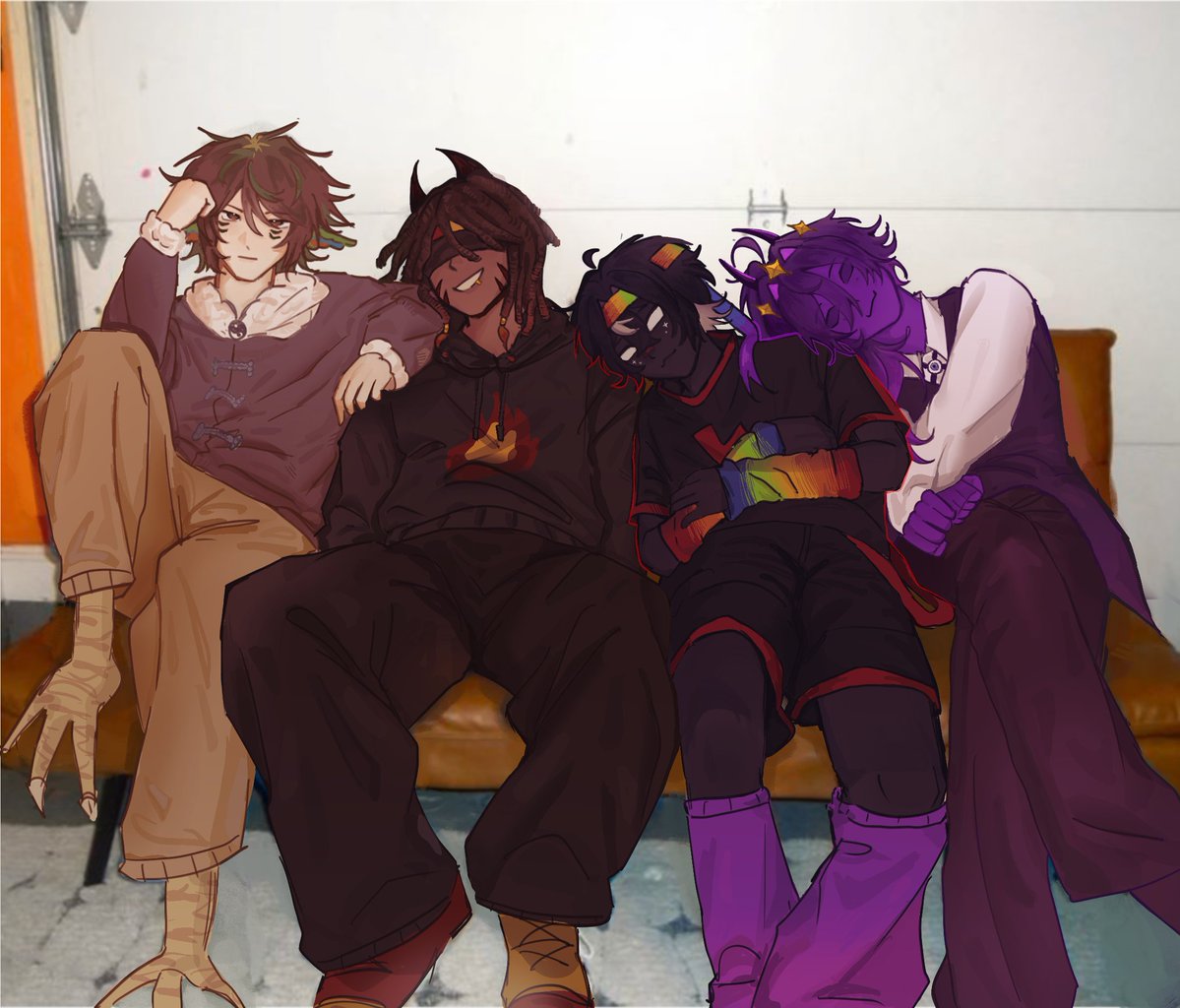 g0osewon's tweet photo. what a bunch of friends ^o^!!! #unstableuniversefanart #unstableuniverse #unstablesmp https://t.co/85zJimanf7