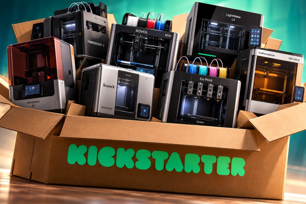3dprintingtoday's tweet photo. KICKSTARTER IS TESTING THE NEXT WAVE OF DESKTOP 3D PRINTING https://t.co/mzLsf0m7nO