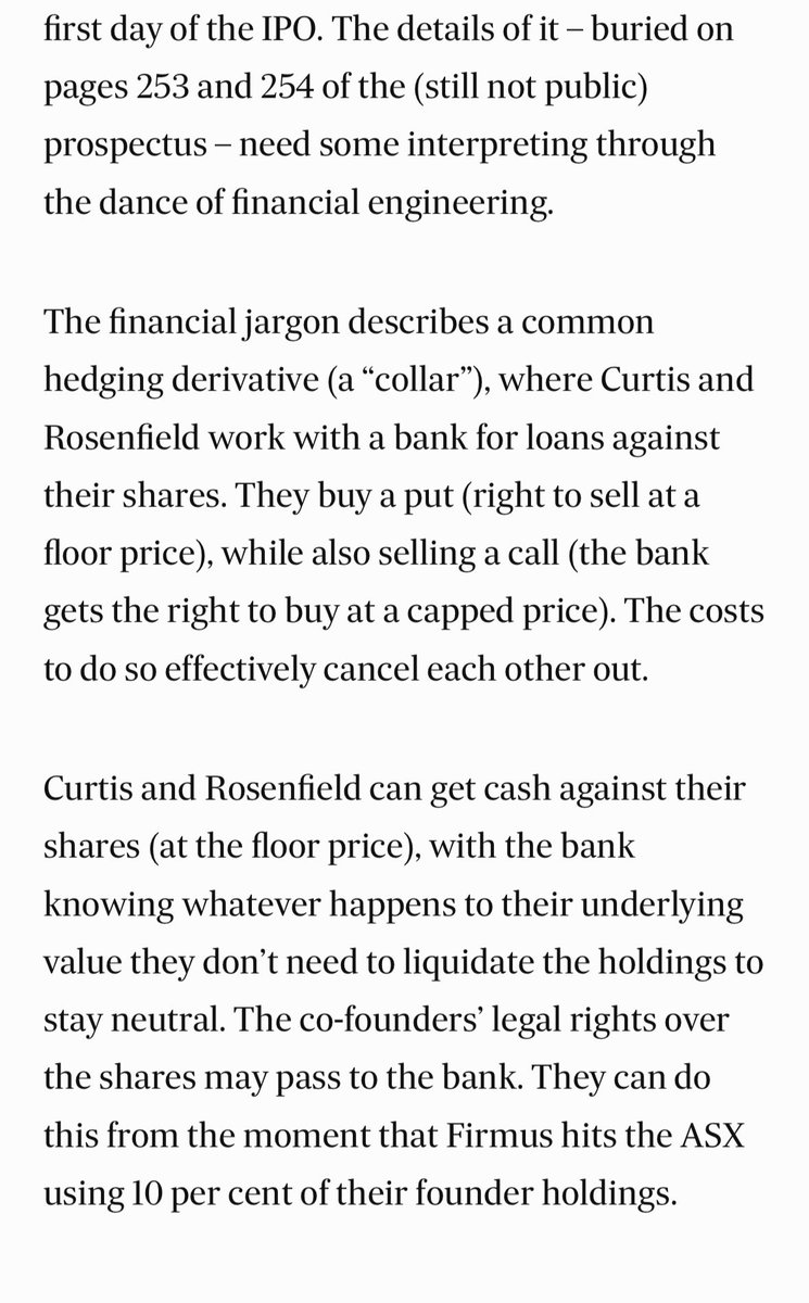 MarkDiStef's tweet photo. Latest on the possibly shrinking Firmus IPO. https://t.co/21ZRtVHXXl