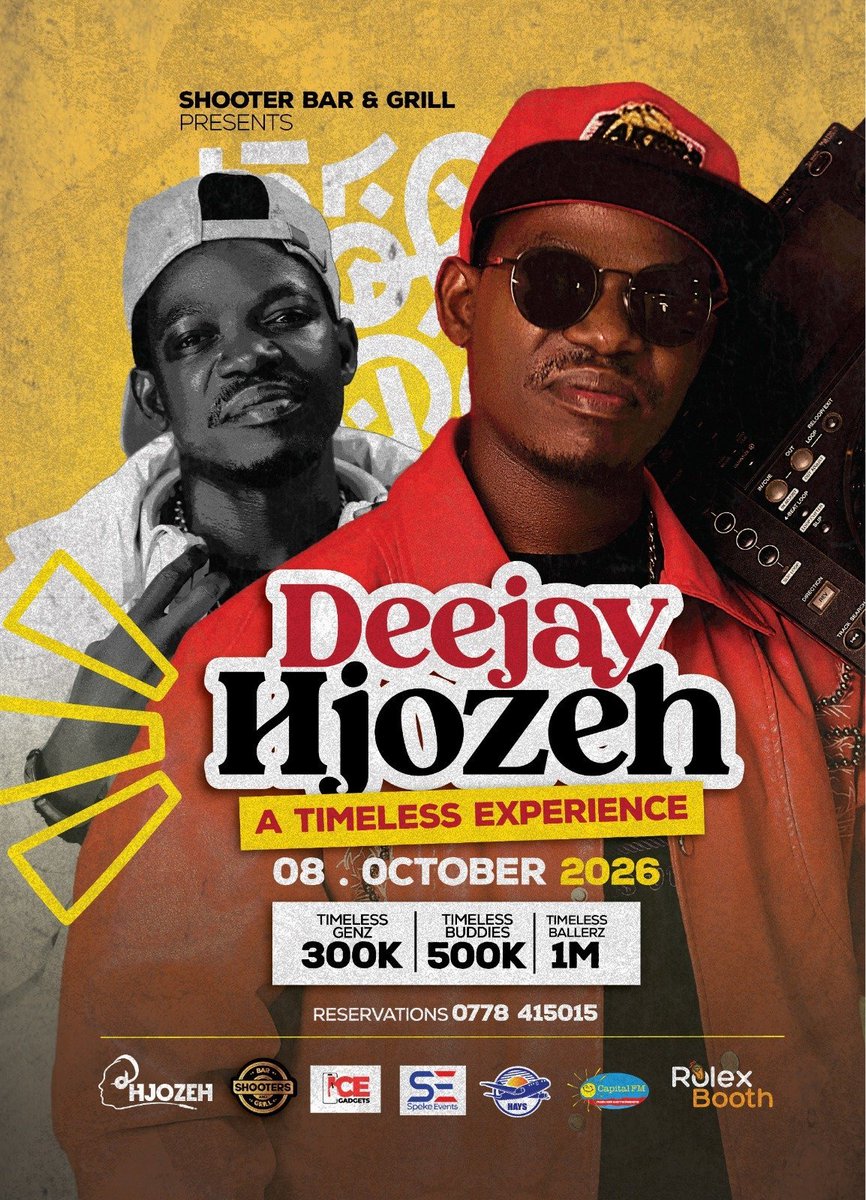 aggreykwangz's tweet photo. The weekend starts early this week. Tomorrow is for @DjHjozeh A Timeless Experience, If you love classic music this is your official sign to pull up.
Get those outfits ready, because we are going all night at Shooters Bar and Grill
#TheTimelessExperience https://t.co/Jd0Vtc73LR