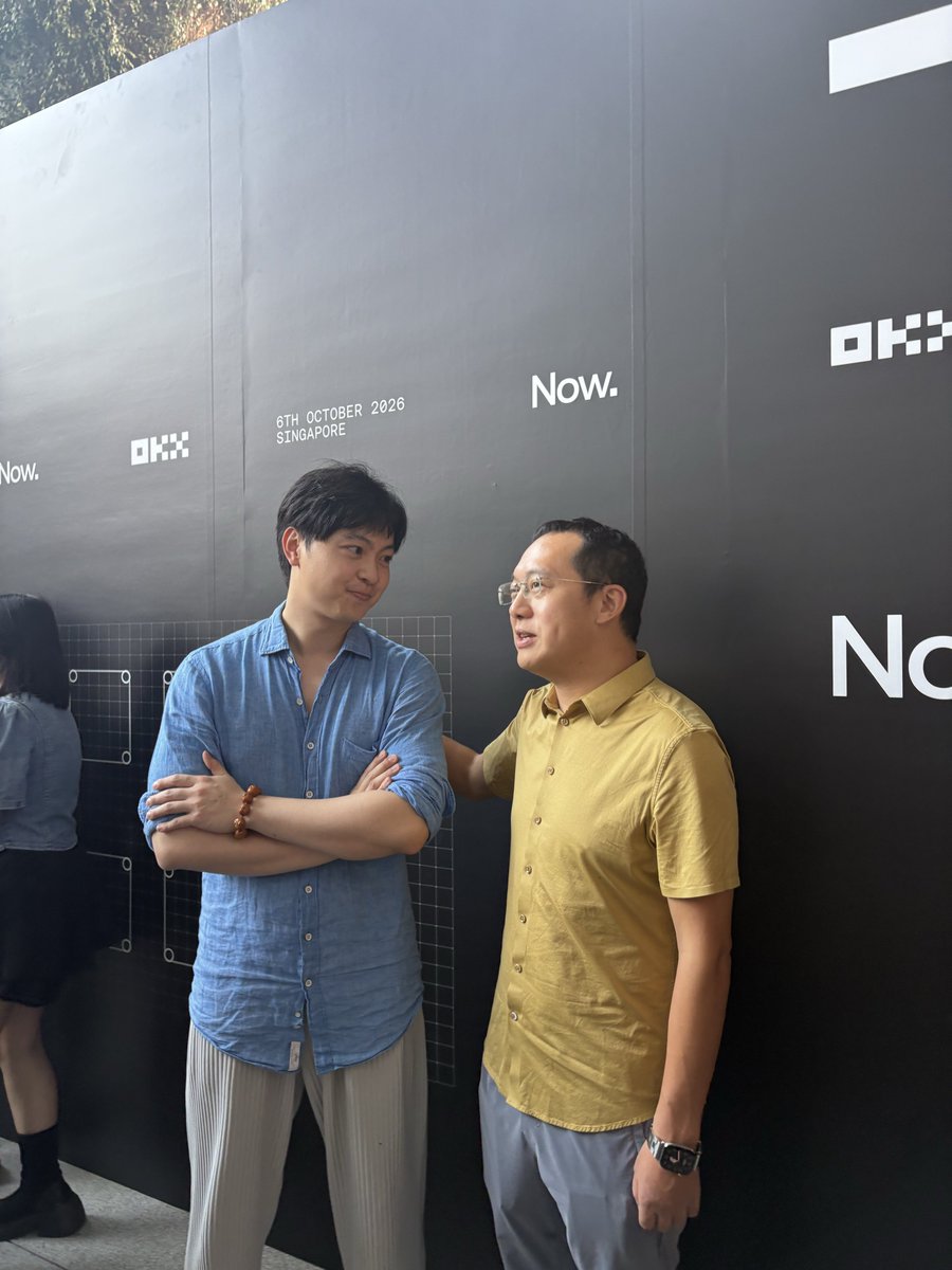 azkeepsimple's tweet photo. @okx 的成功和@star_okx 的英语水平提高都是显而易见的。这么有前瞻性，真的应该亲自来澳洲看看。来OKX活动总能见到志同道合的人和朋友。

Asked on the panel for one word to describe @okx. Mine was “#Visionary.”

Eyes on the future, feet on the ground.

Interestingly this feels right at home in Australia @DeerbitAI 🦘

Big congrats to the OKX team on the new funding milestone. Plenty ahead to raise a cup to if @star_okx would like to pay a visit and catch up down under. (I promise I won’t enforce vegemite in your breakfast)

A pleasure sharing the stage with Julien @thatismyquant and Vincent @vctbtc. And many thanks to OKX team, especially Gracie, Jael and Mark, for bringing us together.

#OKX #Token2049