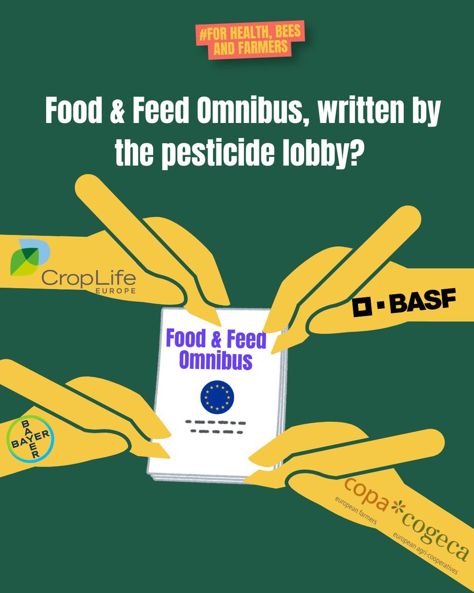 EuropePAN's tweet photo. 📚 A new investigation report by @corporateeurope exposes how the #pesticide industry and its allies are trying to weaken pesticide regulations and lower the level of protection for people and the environment. 
https://t.co/NCmani0jaC https://t.co/YLm2rpdCU5
