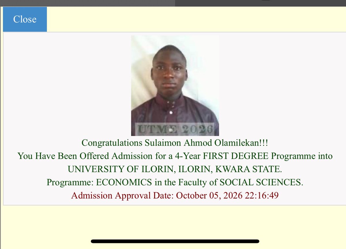 dee_Lekan's tweet photo. Pls is this normal? 

I applied for pure economics and the admission given to my on just portal was Economics 
Then School portal gave me admission to study Economics Education 

I never receive any transfer request 
So why 
@UnilorinNGR #admission https://t.co/o9IVaT55TI