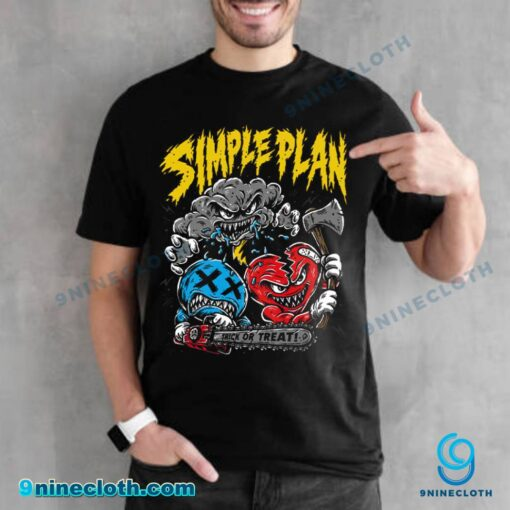 9ninecloth's tweet photo. Simple Plan Halloween Character Trick Or Treat T-shirt
Rock your spooky season! 🎃🦇 Get your Simple Plan Halloween Character Trick Or Treat Tee now. 🎸👻 #SimplePlan #Halloween #BandMerch
Buy here: https://t.co/PZtWEdG75q https://t.co/3Ig7GesphI
