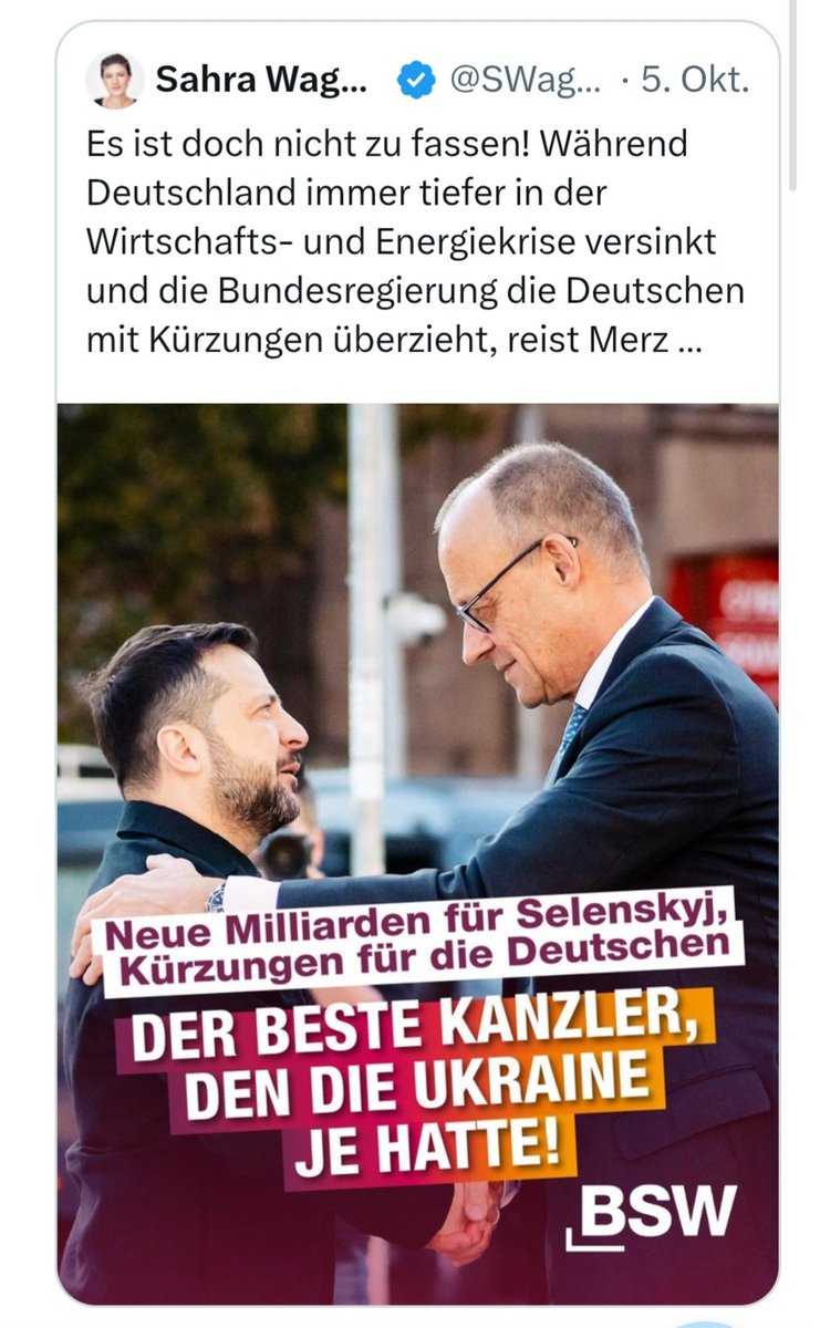 Adrian11192493's tweet photo. Ich mag das Wort nicht - aber diese Frau ist für mich Abschaum.
Moralisch komplett verkommen. 

@SWagenknecht 

Wenn dieses Schwein Putin nicht täglich unschuldige Menschen in der Ukraine ermorden würde, bräuchte das Land auch keine Militärhilfe. https://t.co/dqATLodr6g