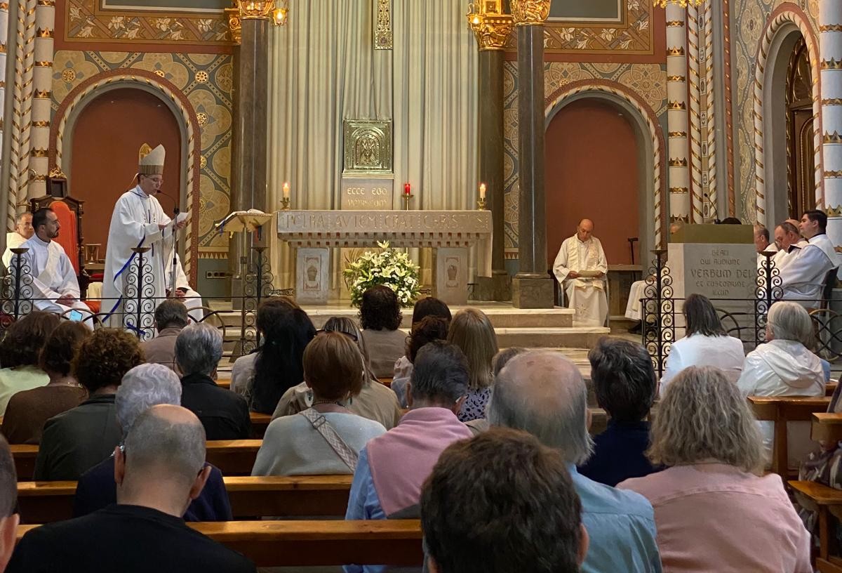 BisbatUrgell's tweet photo. 📸 Jornada Diocesana de #Catequistes a #laseu!
💬 Ponència de Mn. Jordi Albert Garrofé: «El Catecumenat en la Catequesi. Com acompanyar-lo des de la família diocesana».
👉 https://t.co/wDZOt4q9JI https://t.co/YWFToufca3