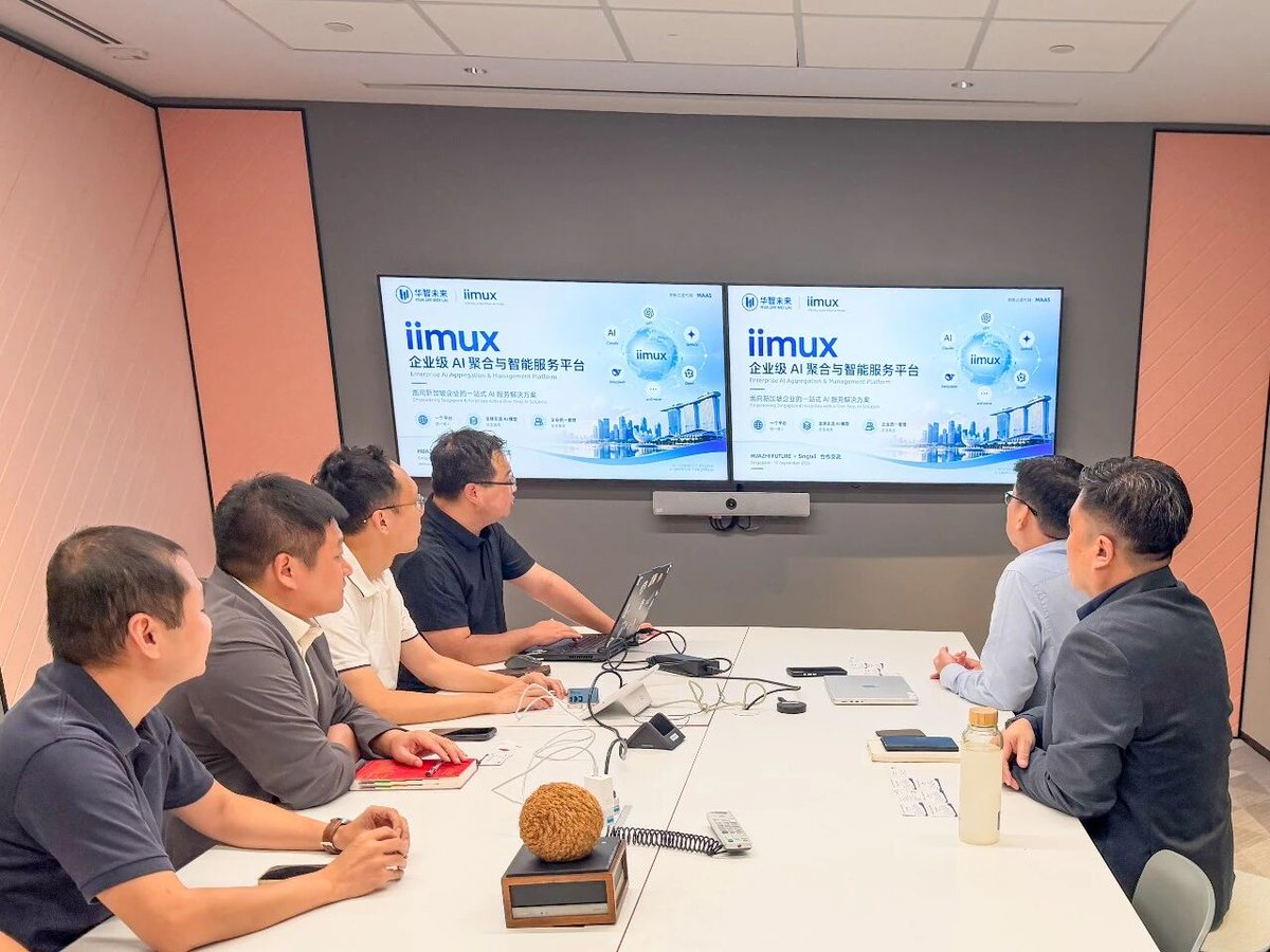 Maase_official's tweet photo. In September, a delegation from Huazhi Future, the subsidiary of Maase Inc. (NASDAQ: MAAS), visited Singapore Telecommunications Limited (Singtel).

$MAAS #ai #Singapore https://t.co/K7rUexYdAd