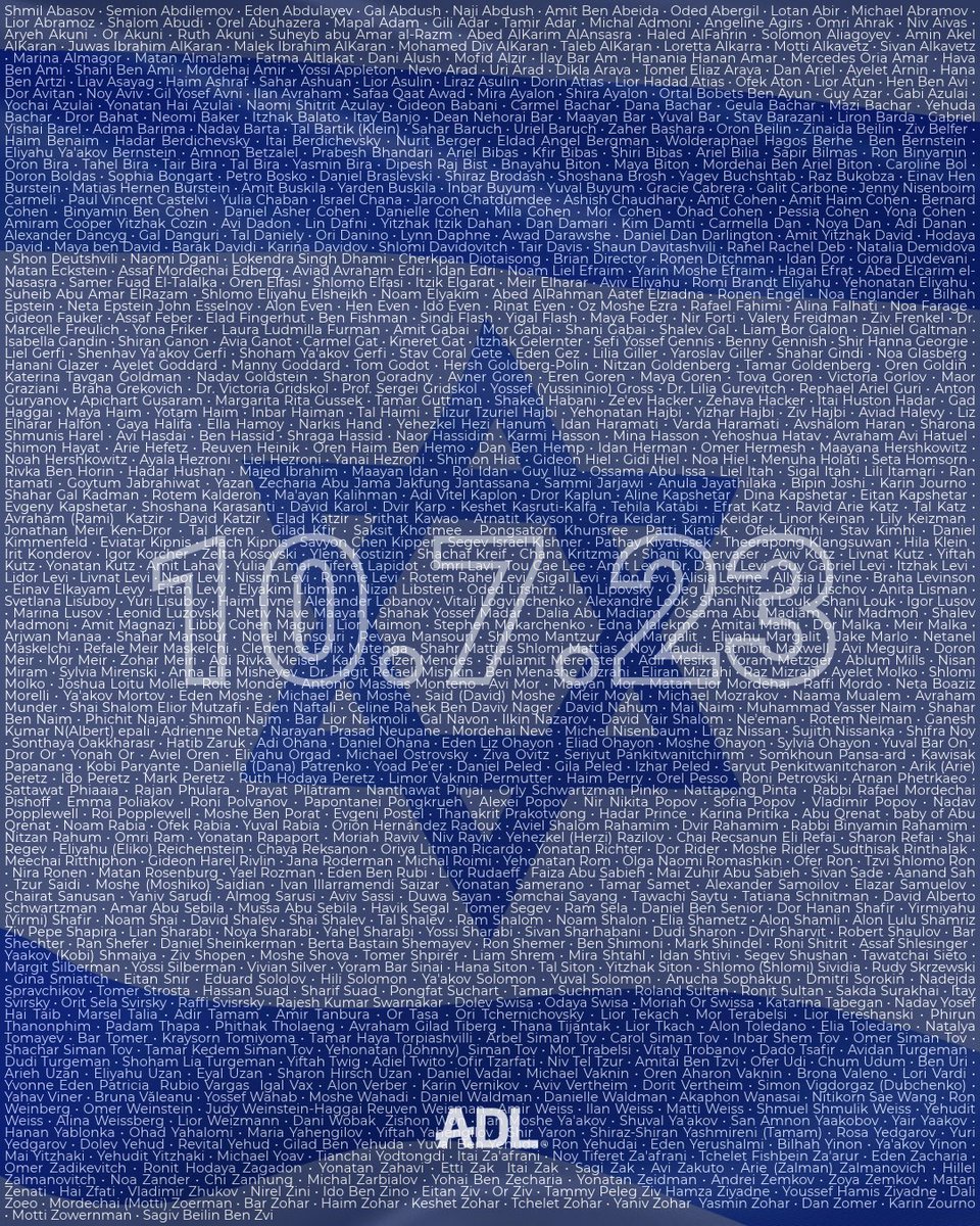 JGreenblattADL's tweet photo. May their memories be a blessing. https://t.co/jbSgq9dsST