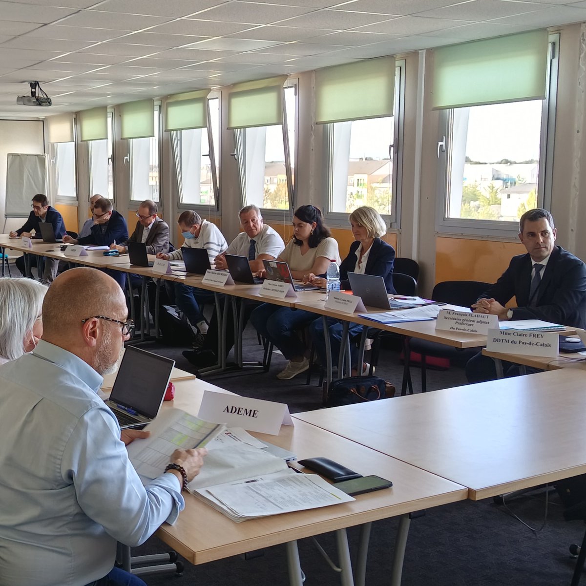 Image de Préfet Pas-de-Calais : Ce 6 octobre, François Flahaut, secrétaire général adjoint de la préfecture du Pas-de-Calais, a prés