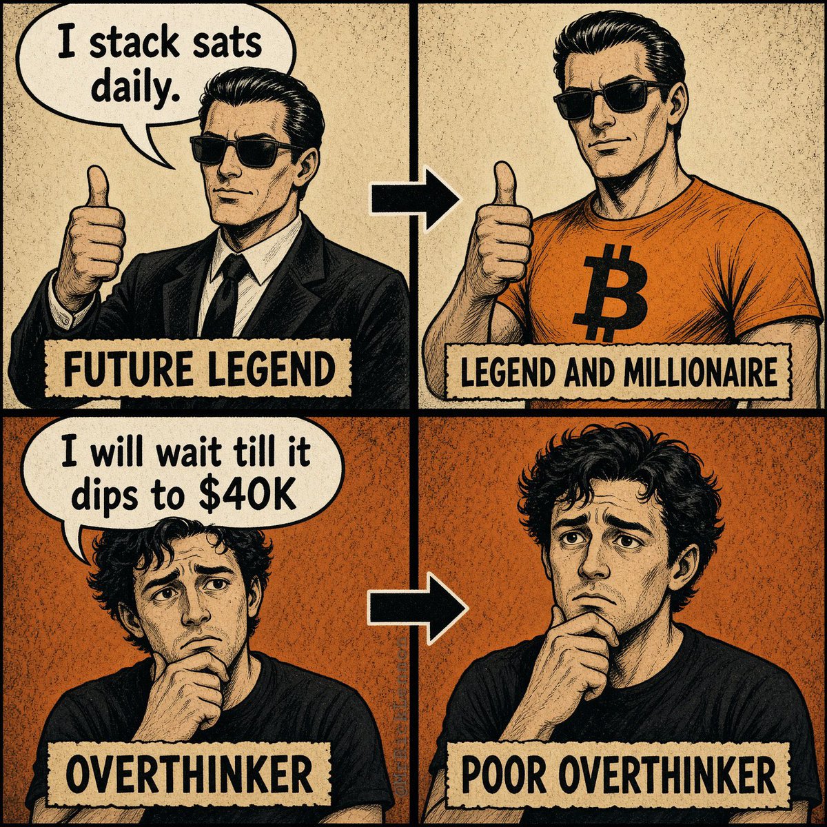 e_zdzis's tweet photo. Day 56. Today you choose how your future self looks and feels 😉
Is it legend or loser way?🤓
💥stacked: 0.01346948 BTC
#BitcoinChallenge #StackSats #DailySats https://t.co/n46XbY1a1L