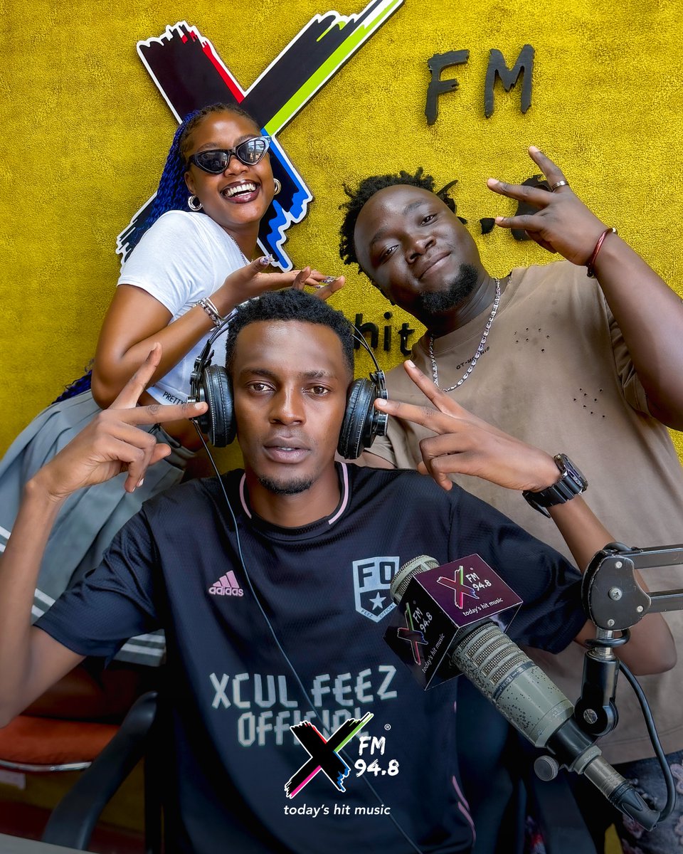XfmUG's tweet photo. #TheShuffle is live! @DjwizJ, @ItsAdele22 &amp; @starborntimkash are bringing the vibes and non-stop bangers to your Wednesday mid-morning. Tune in! #FreshX https://t.co/xWu6oIVKJG
