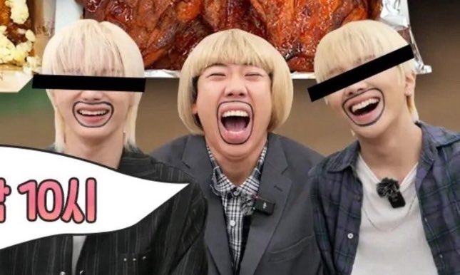 pin0o1_'s tweet photo. 아니 ㅈㄴ웃기다 가려도 다 보이잖아 https://t.co/y5nsRtmKAR