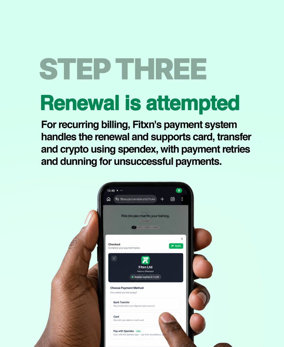 fitxn_app's tweet photo. Fitxn's Automated Membership Renewal, have you ever wondered how it works?

Well, here is a detailed breakdown of how it works and what happens in rare cases of errors. https://t.co/VuIWNg62ec