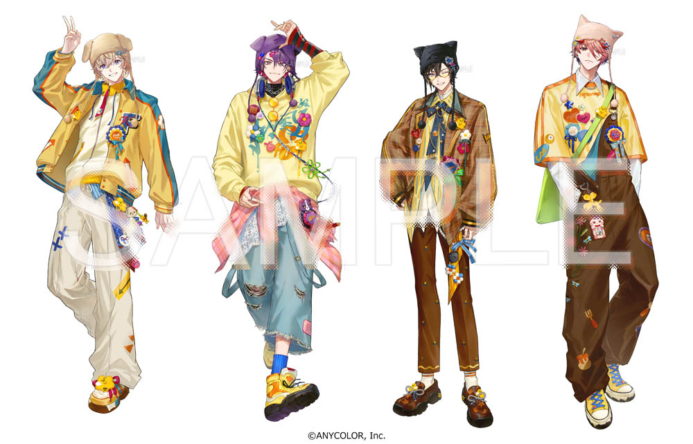 Dekooop's tweet photo. 【 お知らせ 】

「VOLTACTION 2nd LIVE “EVOLVE”」でのグッズ用立ち絵イラスト
を担当させていただきました🐝🍯

よろしくお願いいたします！

詳細はこちら▼
https://t.co/Edy3teBwuw https://t.co/dltI9VhLz8