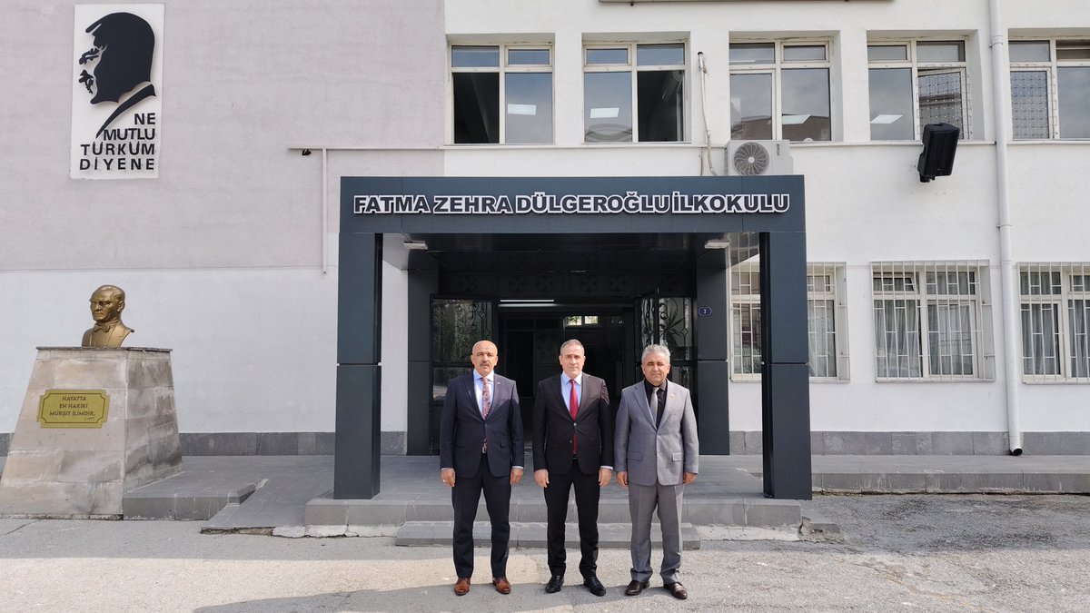 Talas_Kaymakam's tweet photo. Kaymakamımız İlyas MEMİŞ, İlçemiz Bahçelievler Mahallesinde bulunan Fatma Zehra DÜLGEROĞLU İlkokulunu ziyaret etti. https://t.co/TwoAWNcX20