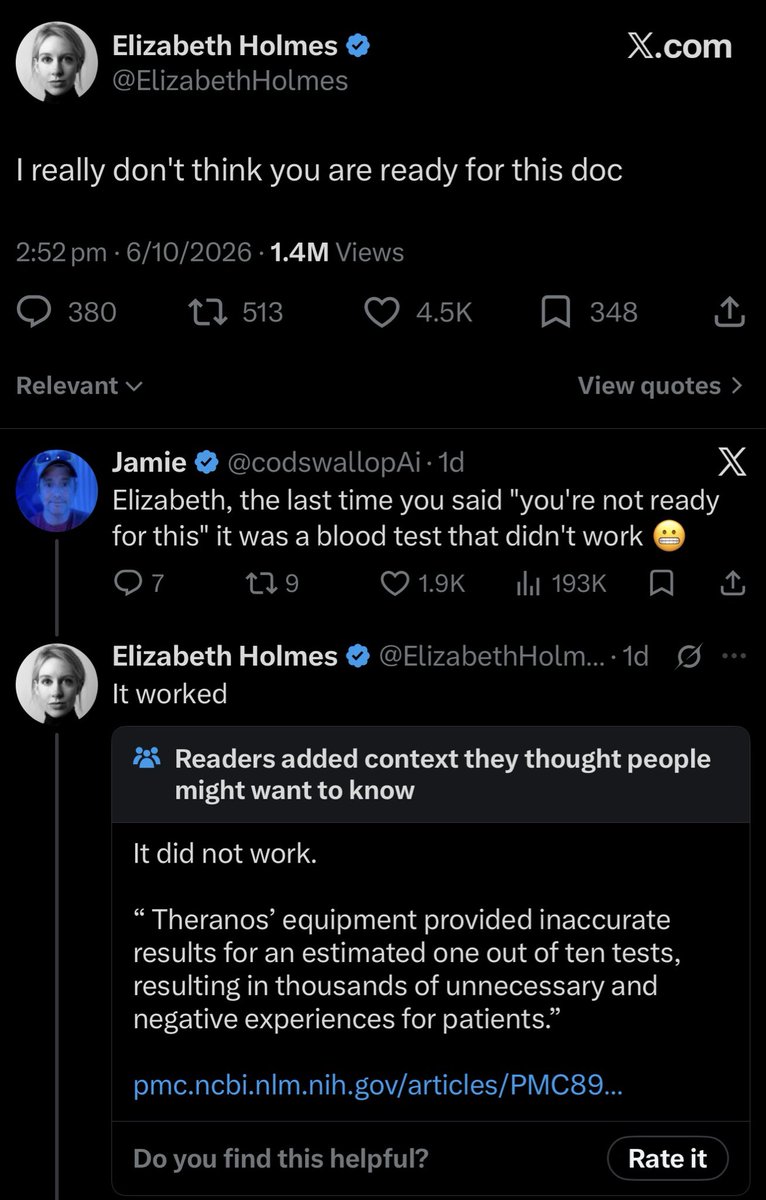 benhoad's tweet photo. 😗👌 community notes https://t.co/Q6dna5AGUv