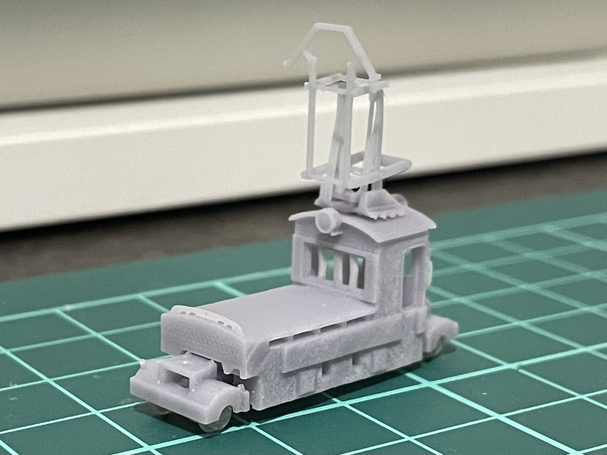 JJ_SR20model's tweet photo. クリエイトテラさんの草軽電鉄が着弾しました
今回はカブトムシことデキ12(デキ22)+コワフ100とモハ100を購入
デキ12がとにかく可愛い https://t.co/m8ZYstp6j0