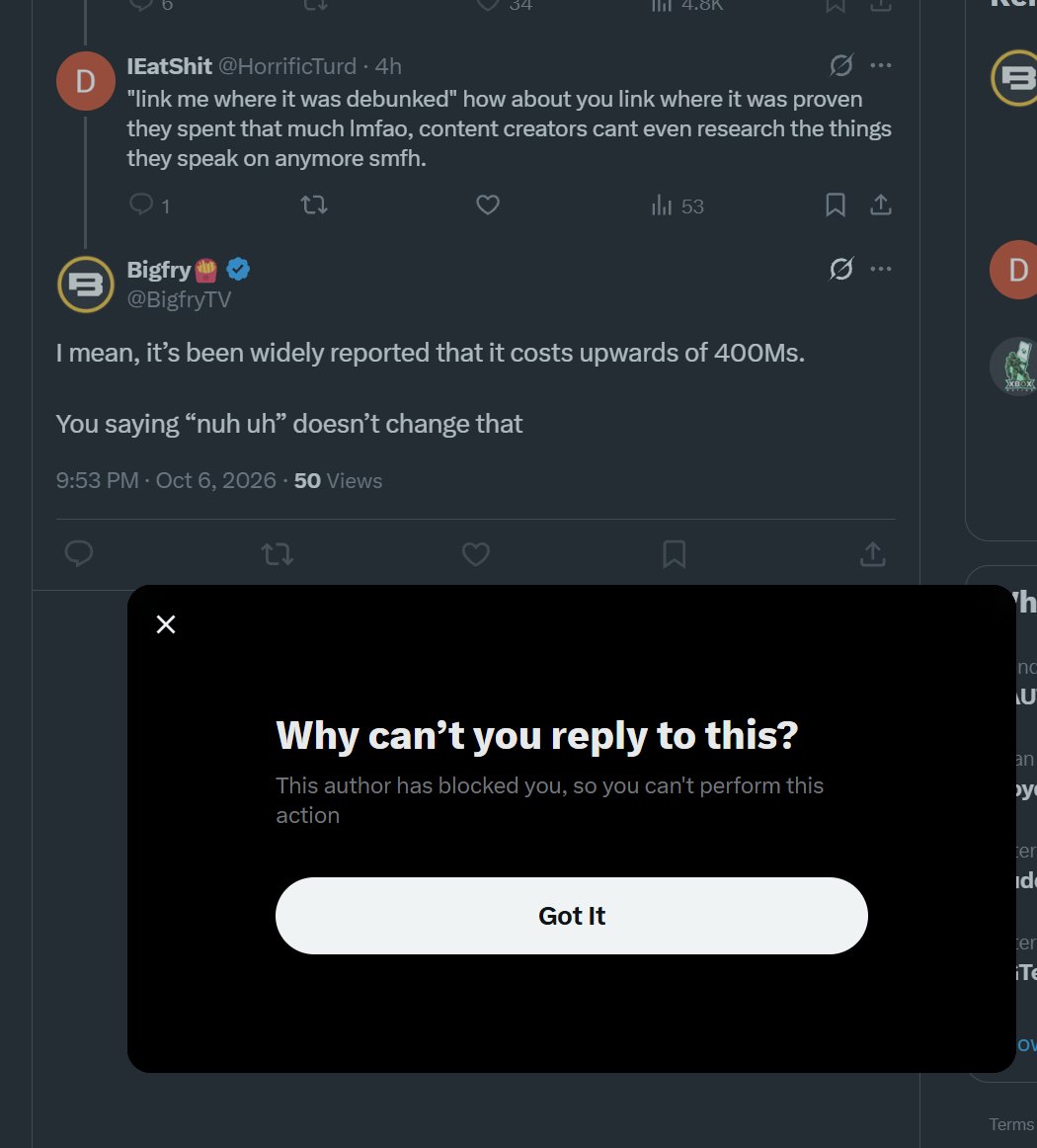 HorrificTurd's tweet photo. big fry cant handle being told he's wrong, i couldnt imagine being such a soft baby bitch 😂 https://t.co/kbIaBNDkBb
