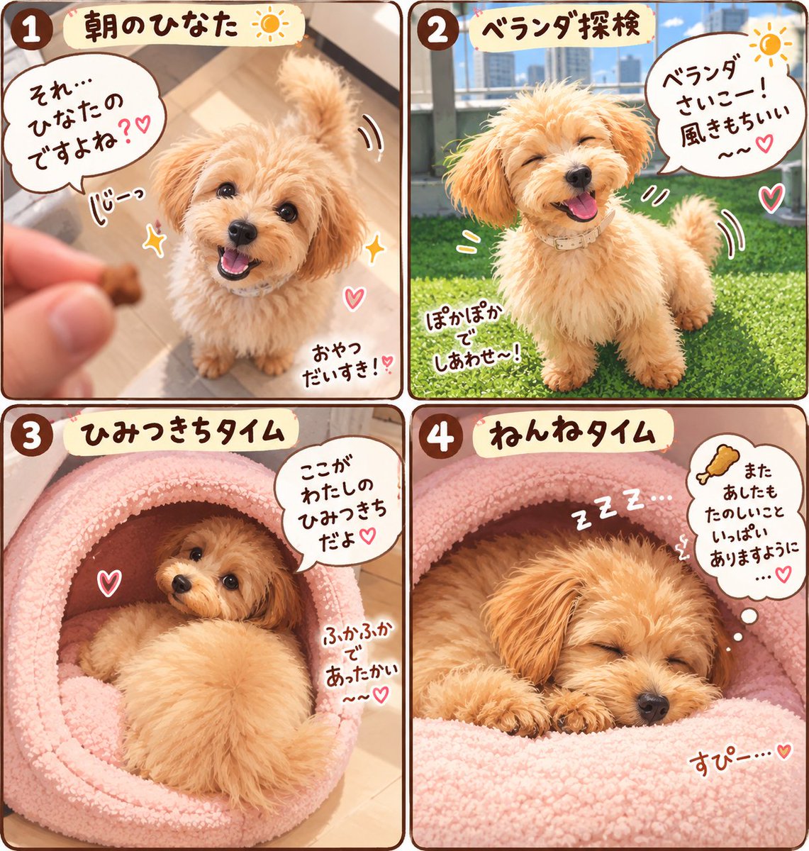 ponde46's tweet photo. ひなたの日常☆
#マルプー
#犬のいる生活
＃犬のいる暮らし
#犬好き https://t.co/mCOIhRlb0c